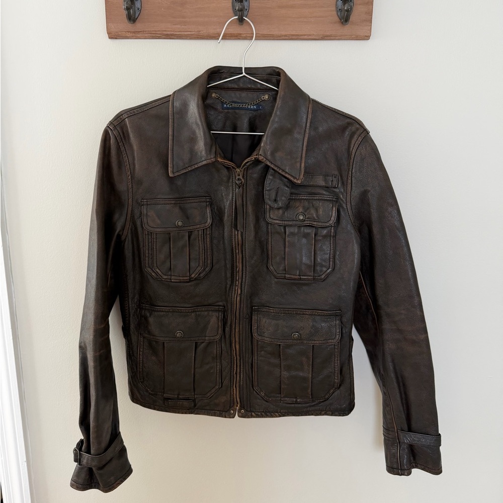 Women’s Ralph Lauren Leather Field Jacket